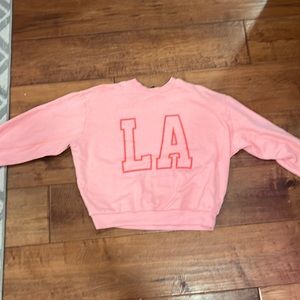 Pink LA sweatshirt